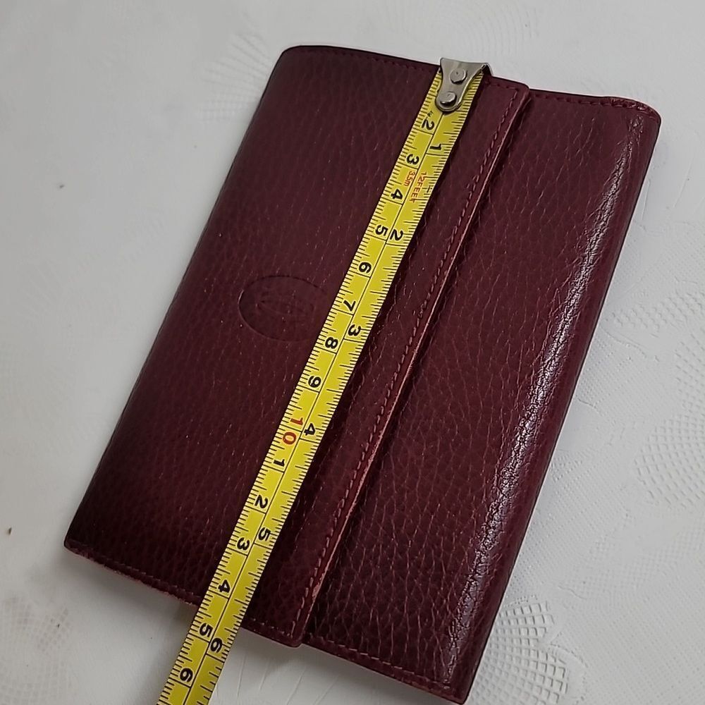 CARTIER MUST CLASP TRI-FOLD WALLET CLASP CLOSURE COMPACT WALLET - Picture 9 of 9